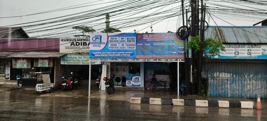 RUKO CV MANDIRI JAYA TRAVEL BANJRMASIN